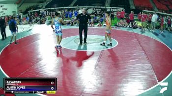 113 lbs Quarters & Wb (16 Team) - AJ Vargas, Oregon 1 vs Austin Lopez, New Mexico