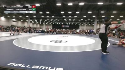 140 lbs Cons. Semis - Callahan Earnest, Greater Heights Wrestling Club vs Maxwell Countryman, Angry Fish Wrestling