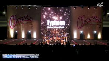 Maryland Twisters Virginia - Typhoon [2025 L2 Junior Day 1] 2025 Champion Cheer and Dance Grand Nationals