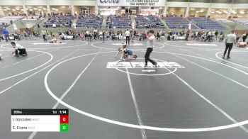 89 lbs Rr Rnd 1 - Isaiah Gonzales, Westley vs Eli Evans, Rezults Wrestling