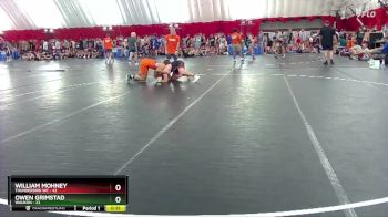 187-189 lbs Round 1 - William Mohney, Thunderbird WC vs Owen Grimstad, Waukon