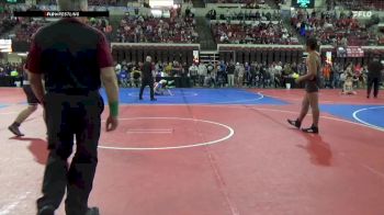 250 lbs Cons. Round 2 - Bryson Froehlich, Cougar Club Wrestling vs James Porter, Hardin Wrestling Club