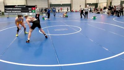 157 lbs 5th Place Match - Kalin Thompson, NATF vs Carter Giancola, Next Level Training Academy