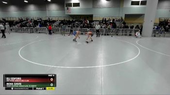 114 lbs Cons. Round 4 - Eli Edfors, Big Game Wrestling Club vs Ross Davis, Team Hammer Wrestling Academy