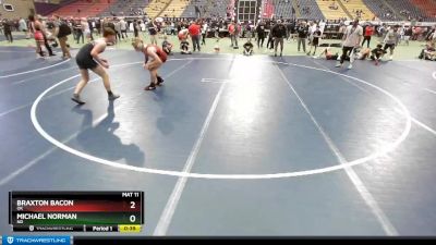 170 lbs Cons. Round 1 - Braxton Bacon, OK vs Michael Norman, ND