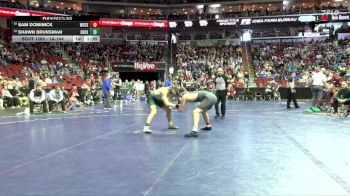 1A-144 lbs Cons. Round 2 - Shawn Brunsman, Beckman Catholic vs Sam Dominick, Woodbury Central