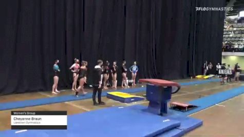 Cheyanne Braun - Women's Group, Laketown Gymnastics - 2021 Women's Xcel Region 4 Championships