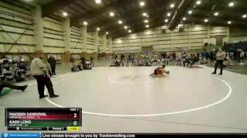92 lbs Placement (16 Team) - Kash Long, Bear Cave vs Madden Sandoval, Warriors Of Christ