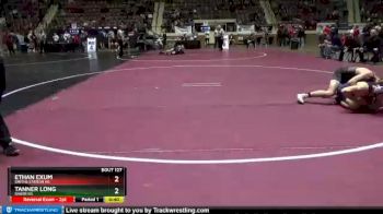 160 lbs Cons. Round 2 - Ethan Exum, Smiths Station Hs vs Tanner Long, Baker HS