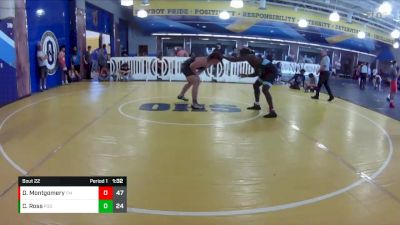 215 lbs Round 6 (8 Team) - Darrius Montgomery, Funky Monkey vs Calvin Ross, Panhandle Gator Dogs