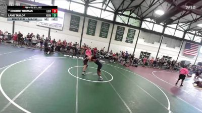 146-152 lbs Cons. Round 1 - Deonte Thomas, Chicago (Noble/UIC) vs Lane Taylor, Kewanee