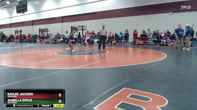 100 lbs Round 3 - Isabella Doyle, Seymour vs Kaylee Jackson, Western