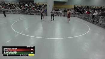 150 lbs Cons. Round 4 - Shawn Harden, 512 Outlaw Wrestling vs Dawson Fisher, Kansas