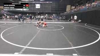 157 lbs Cons. Round 7 - Jacob Goodwin, Pratt Community College vs Jordan Tobias, Hastings (Neb.)