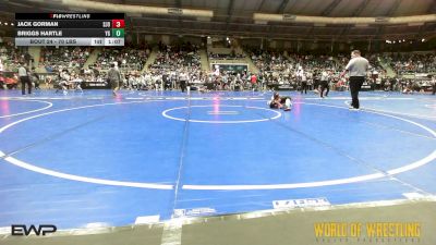 70 lbs Round Of 64 - Jack Gorman, SJO vs Briggs Hartle, Young Guns