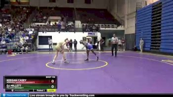 141 lbs Cons. Round 1 - DJ Millett, Millikin University vs Keegan Casey, Nebraska Wesleyan University