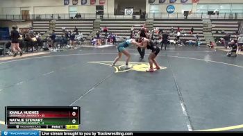 155 lbs Round 6 (8 Team) - Khaila Hughes, Lindenwood University vs Natalie Stewart, Westminster University