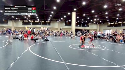85 lbs Cons. Semi - Aksyl Hooper, Mcminn Tribe Wrestling Club vs Kiyan Bassiri, Capital City Wrestling Club