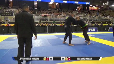 Jose Marcio Winkler vs Jeffrey Conrad Eckels Jr. 2025 Pan Jiu Jitsu IBJJF Championship