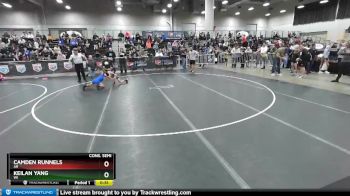 74 lbs Cons. Semi - Camden Runnels, AR vs Keilan Yang, WI