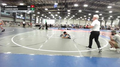 85 lbs Rr Rnd 1 - Donovan Peno, TDWC Maniacs Orange - MS vs Cameron Smith, Team Lil SHUTTs - MS