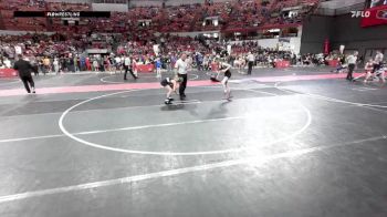 88 lbs Cons. Round 5 - Ethan Schulist, Wittenberg-Birnamwood vs Logan Goodreau, The Complete Wrestler