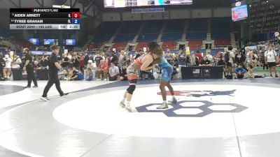 165 lbs Champ. Rd Of 16 - Aiden Arnett, Illinois vs Tyree Graham, Florida
