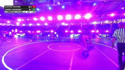 175 lbs Round Of 16 - Santana Routzen, NM Wolf Pack vs Aubrey Warrener, No Team