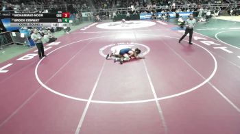 II-157 lbs Cons. Round 4 - Mohammad Noor, Cheektowaga vs Brock Conway, Seaford