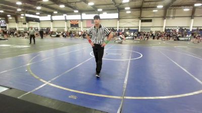 94 lbs Rr Rnd 3 - Jasmine Buck, Dominate Club Wrestling vs Dillin Keefe, WAR Wrestling Club