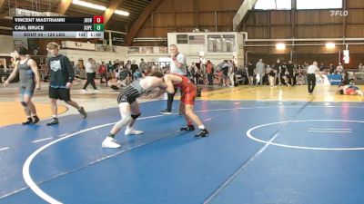 125 lbs Round Of 32 - Vincent Mastrianni, Journeymen vs Cael Bruce, Superior Wrestling Academy