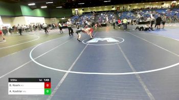 120 lbs Round Of 32 - Brady Roark, MO vs Alan Koehler, MN