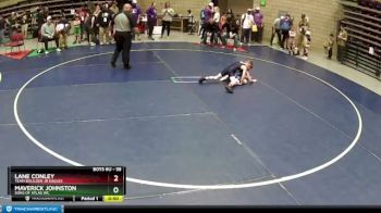 58 lbs 3rd Place Match - Lane Conley, Team Boulder Jr Eagles vs Maverick Johnston, Sons Of Atlas WC