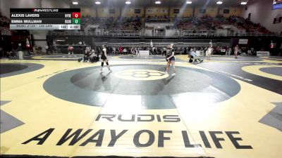 138 lbs Semifinal - Alexis Lavers, Hyde School vs Emma Mullman, Bishop Lynch High School