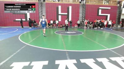 150 lbs Round Of 16 - Camden Hawkes, Silver Lake vs Salim Madjidov, West Springfield