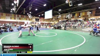 285 lbs Cons. Round 4 - Josh Byers, Chaparral vs Brandon Alcaraz, Birmingham