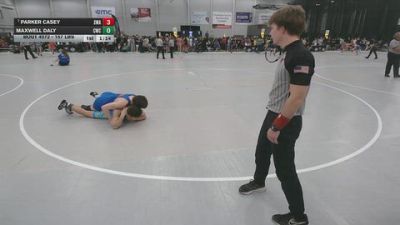 157 lbs Champ. Rd Of 32 - Parker Casey, Sebolt Wrestling Academy vs Maxwell Daly, Cowboy Wrestling Club
