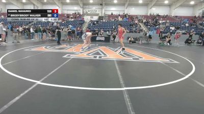 165 lbs Cons. Sub-rd Of 32 - Daniel Navarro, Team Credo vs BrodyBrody Walker, Defiant Wrestling Club