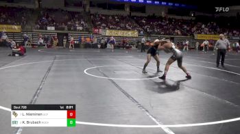 165 lbs Quarterfinal - Lucas Nieminen, Central Florida vs Keith Brubach, Slippery Rock