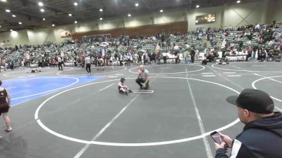 43 lbs Consi Of 8 #1 - William McClain, Yuba Sutter Combat vs Easton Brenner, Legacy Elite