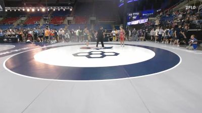 113 lbs Champ. Rd Of 128 - Carver Hinz, IA vs Brand'n Edstrom, ID