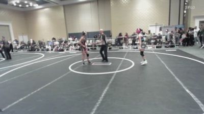 116 lbs Round Of 32 - Danielle Nunez, Swarm WC vs Marlina Martinez, Beaver Dam WC