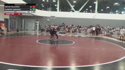 133 lbs Semis & 3rd Wb (16 Team) - Bryan Villatoro, Santa Ana vs Alberto Enriquez, Rio Hondo