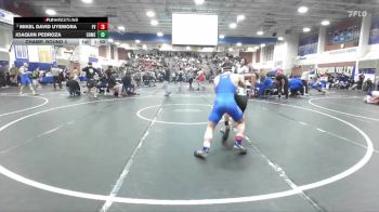 150 lbs Champ. Round 3 - Mikel David Uyemora, Fountain Valley vs Joaquin Pedroza, Costa Mesa