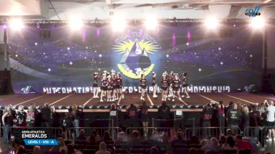 Gems Athletics - Emeralds [2025 L1 - U12 - A Day 1] 2025 Sea to Sky International Cheer Championship