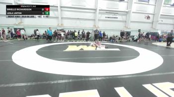 89.6-98 lbs Consolation - Brielle Richardson, KY vs Leila Linton, IL