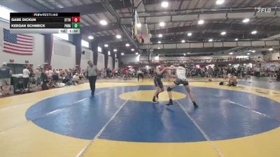 129 lbs Round 3 (12 Team) - Gabe Dickun, Steller Trained Thorn vs Keegan Schmeck, Parabellum