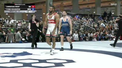 97 lbs Cons. Round 5 - Christian Knop, TMWC/Wolfpack RTC vs Tyrie Houghton, Wolfpack WC/ Titan Mercury Wrestling Club (TMWC)