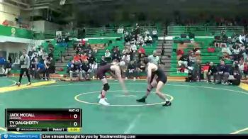 132 lbs Cons. Round 6 - Jack McCall, LEBANON vs Ty Daugherty, AVON