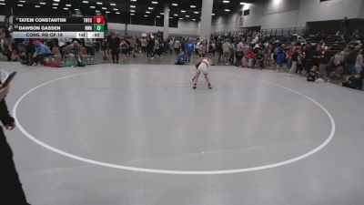 82 lbs Cons. Rd Of 16 - Dawson Gassen, Heartland Wrestling Academy vs Tatem Constantini, Team Nazar Training Center